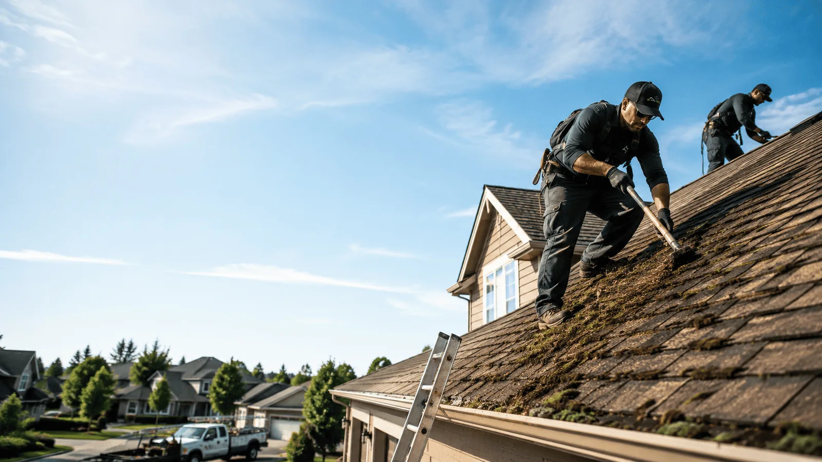 Roof Moss Removal in Castle, OK near me